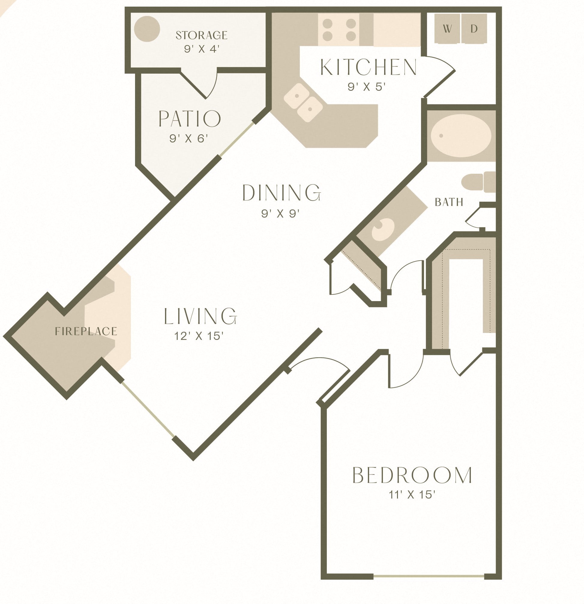 A1 floor plan