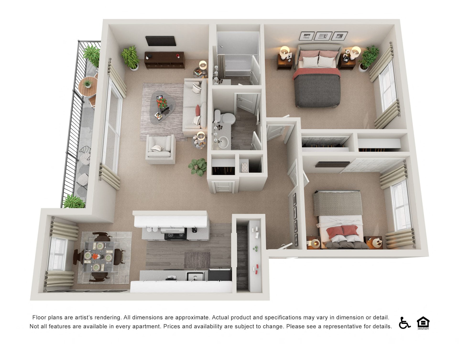 2X1 floor plan