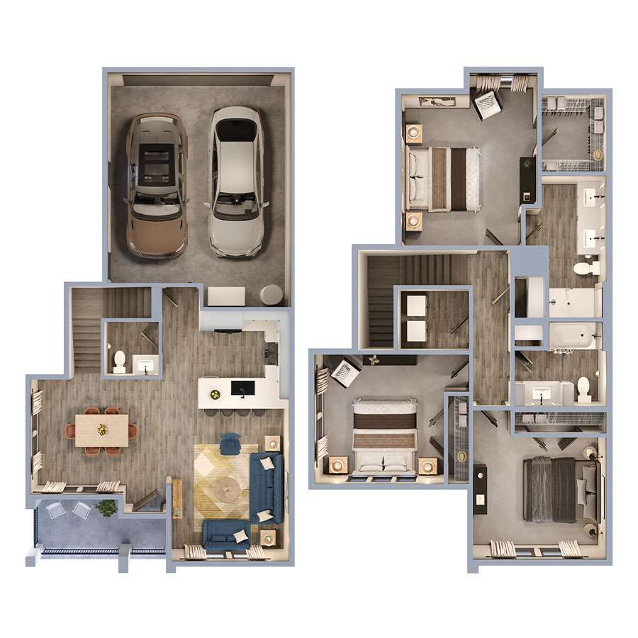 TH1 floor plan