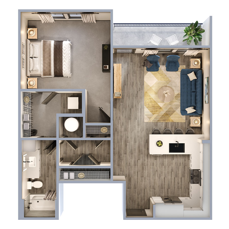 A4 floor plan