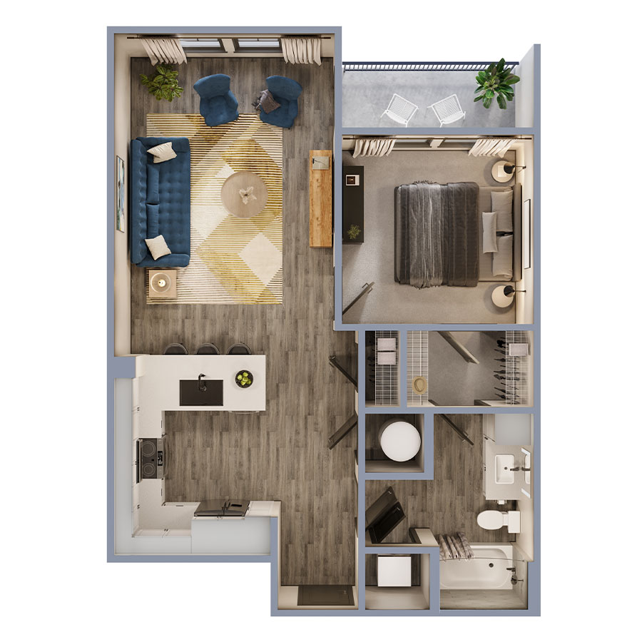 A1/A1A floor plan