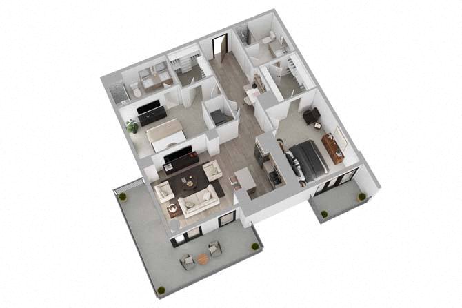 2B06 floor plan