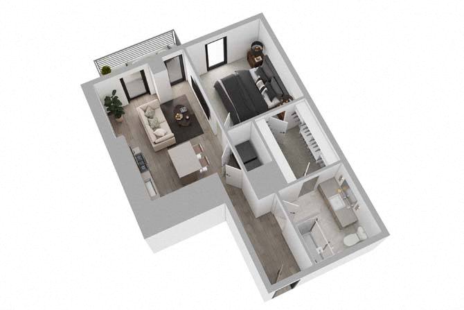 1B04 floor plan