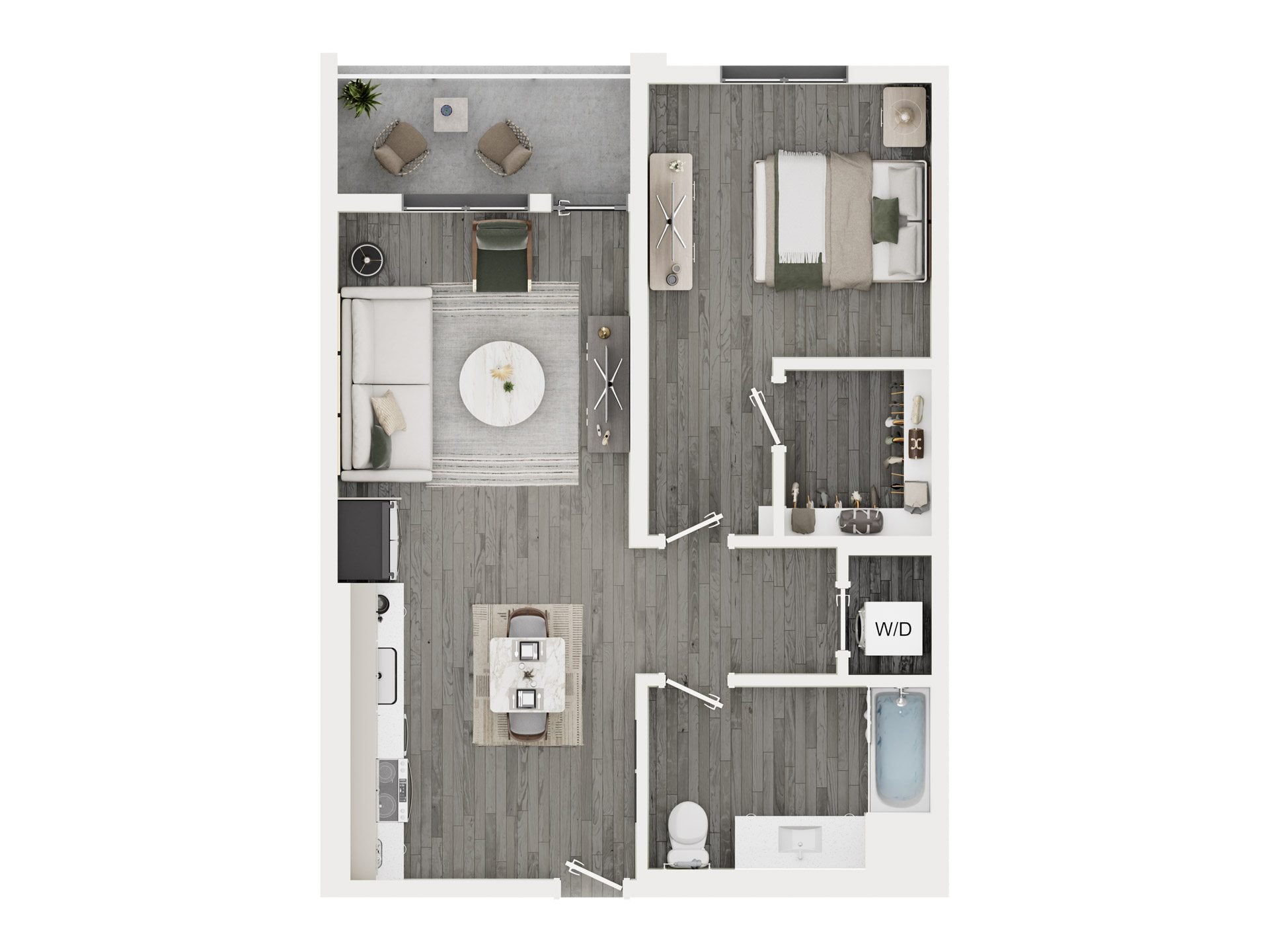 A2 floor plan
