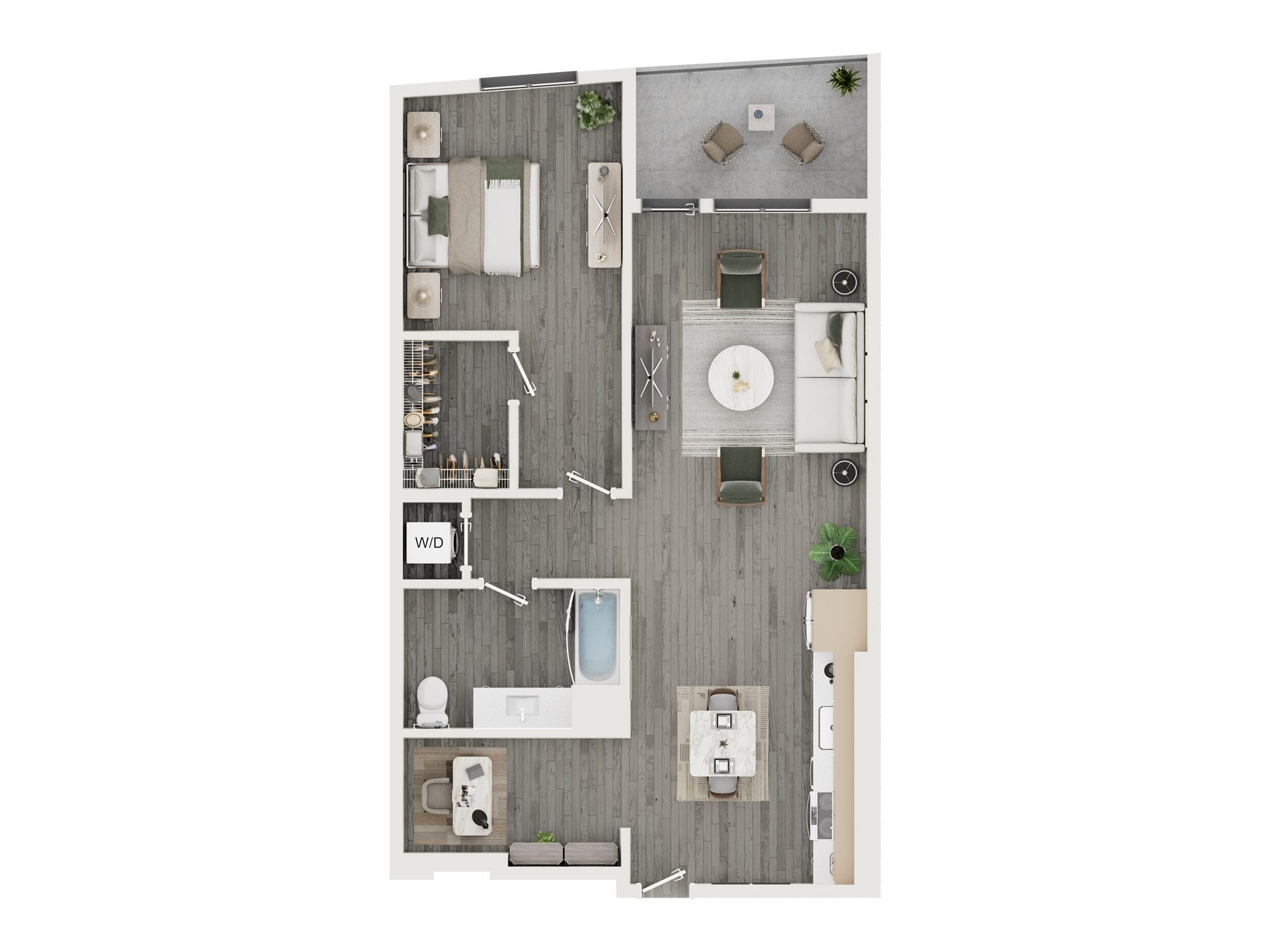 A6.1 floor plan