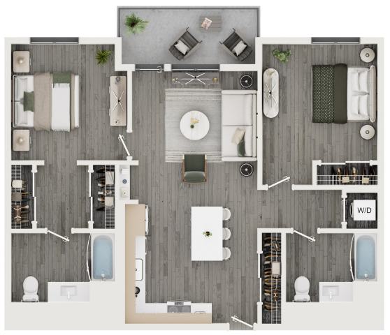 B2.1 floor plan