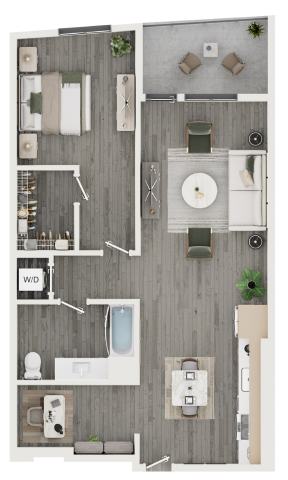 A6 floor plan