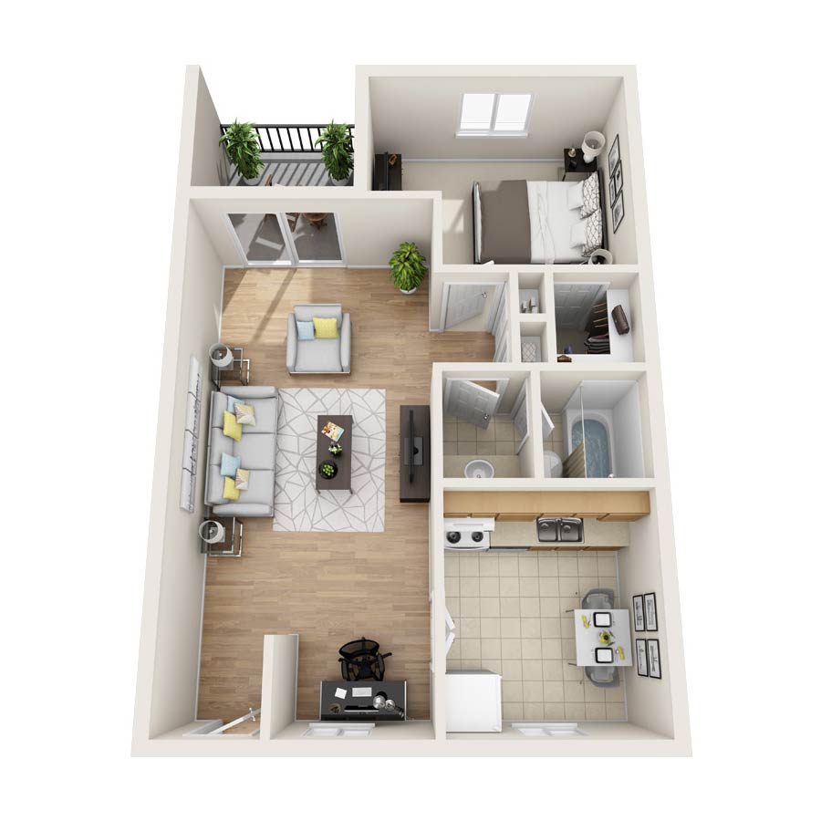 A1 floor plan
