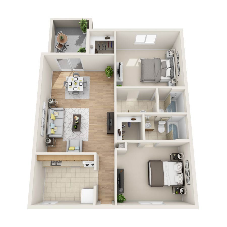 A2 floor plan