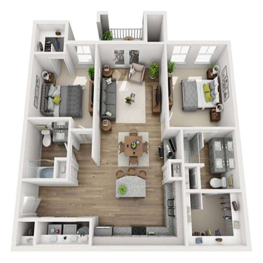 The Dogwood floor plan