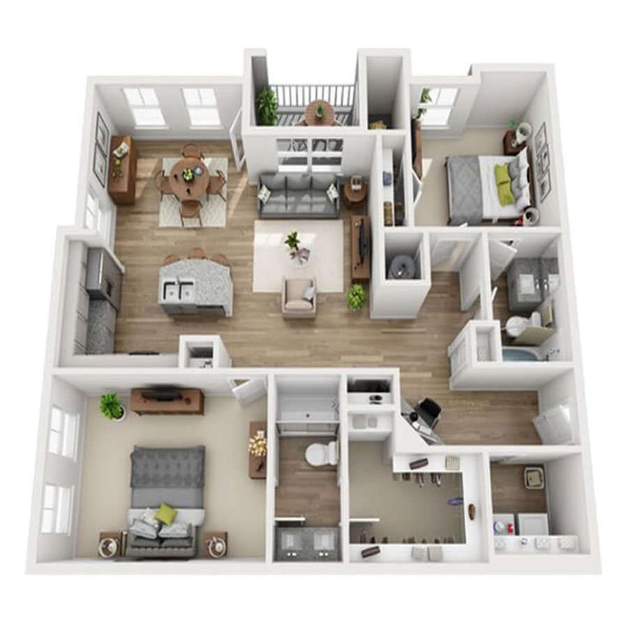 The Willow floor plan