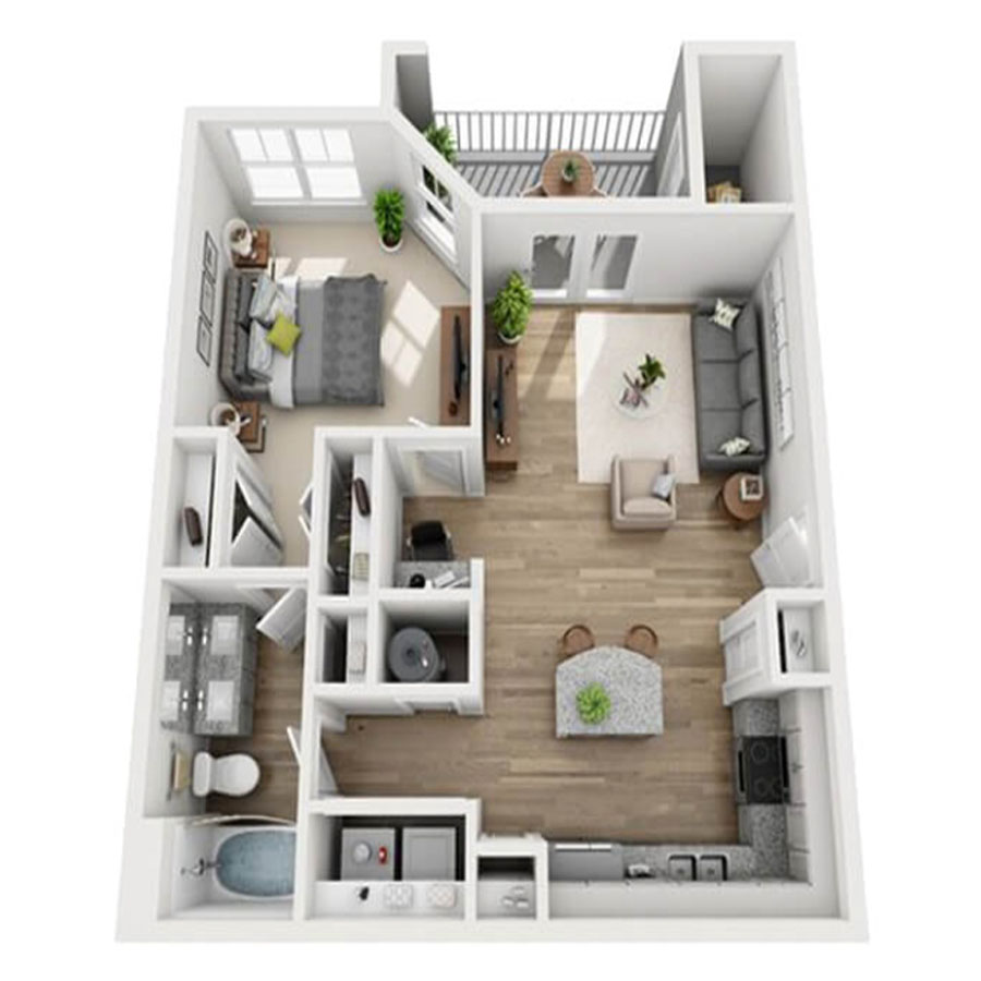 The Cypress floor plan