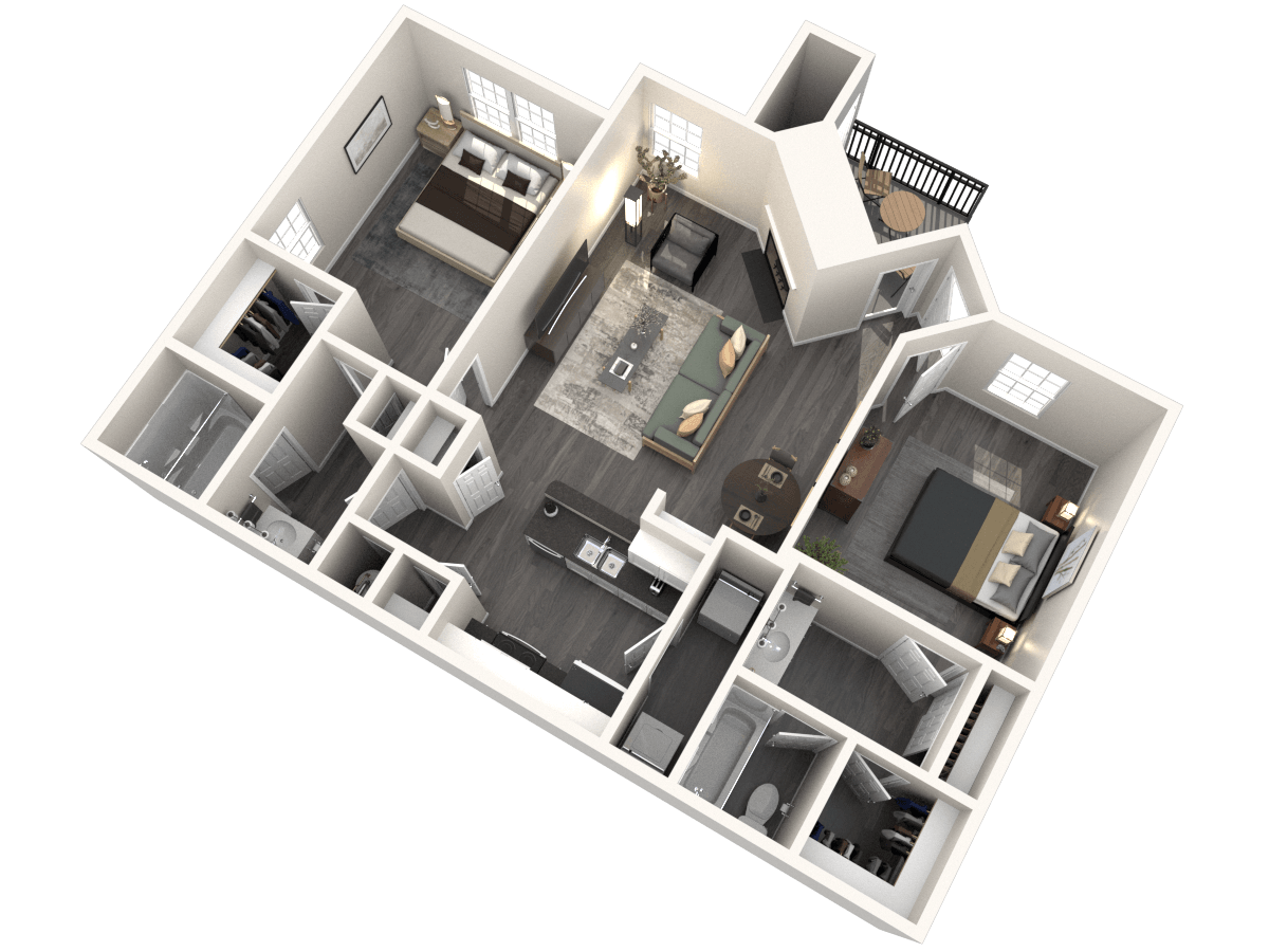 The Evergreen floor plan