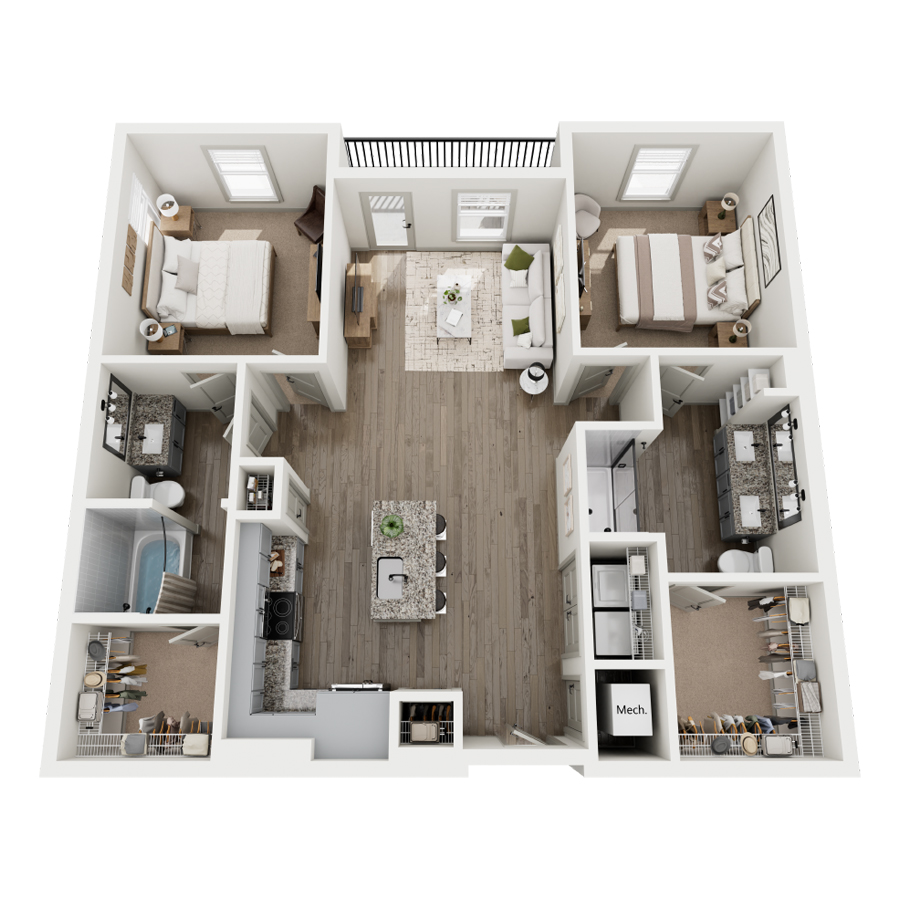 Churchill (B2) floor plan