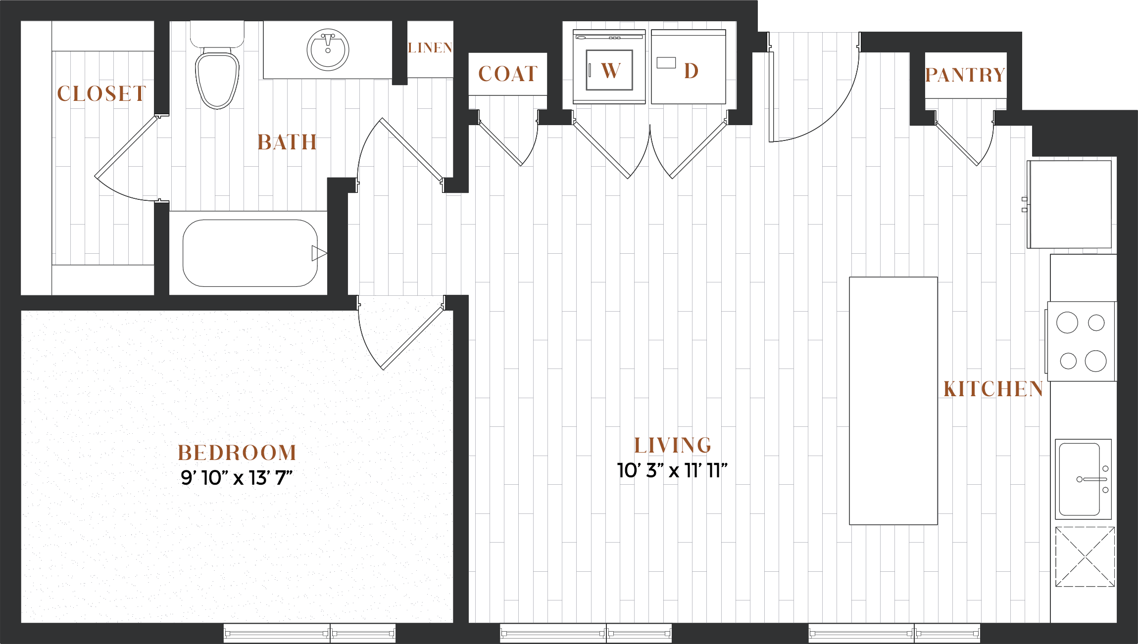 1F floor plan