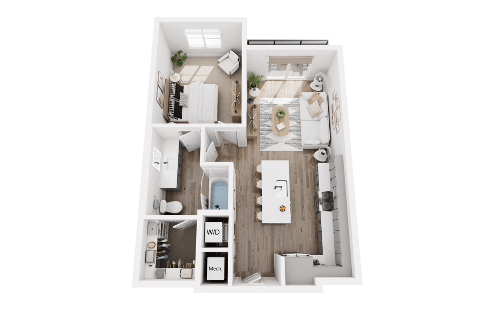 A1.0 floor plan