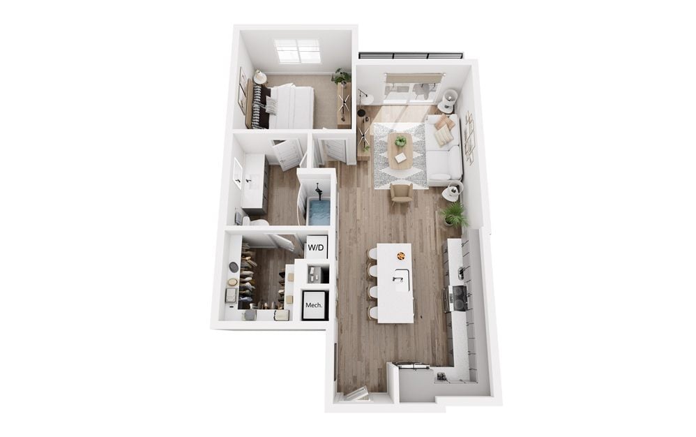 A2.1 floor plan