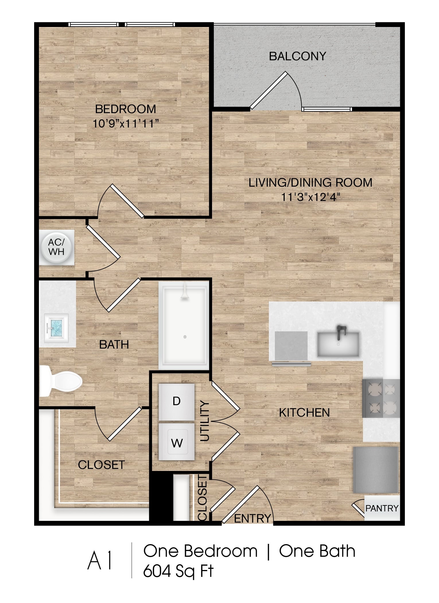 A1 floor plan