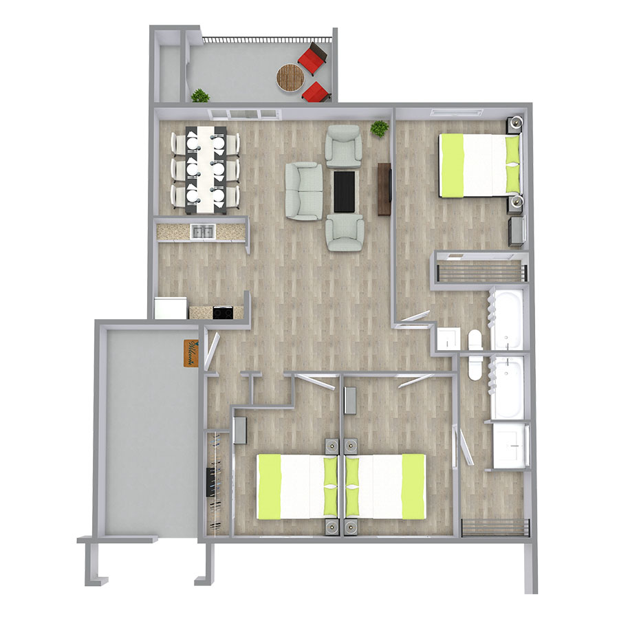 Roma floor plan