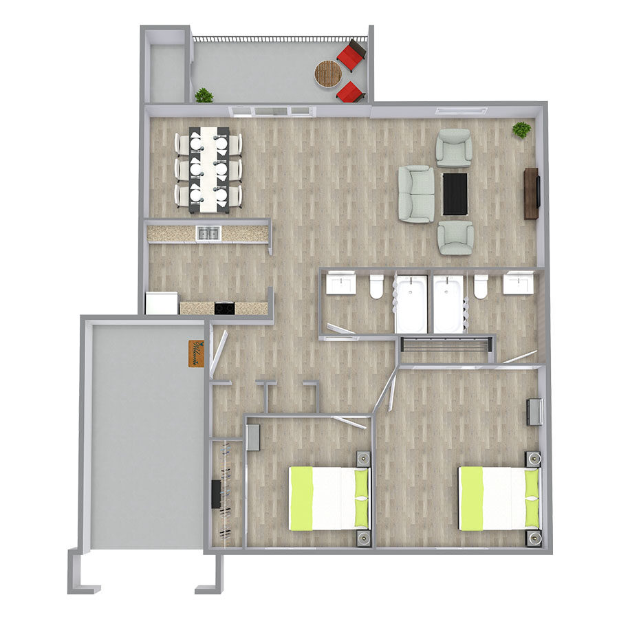 Modena floor plan