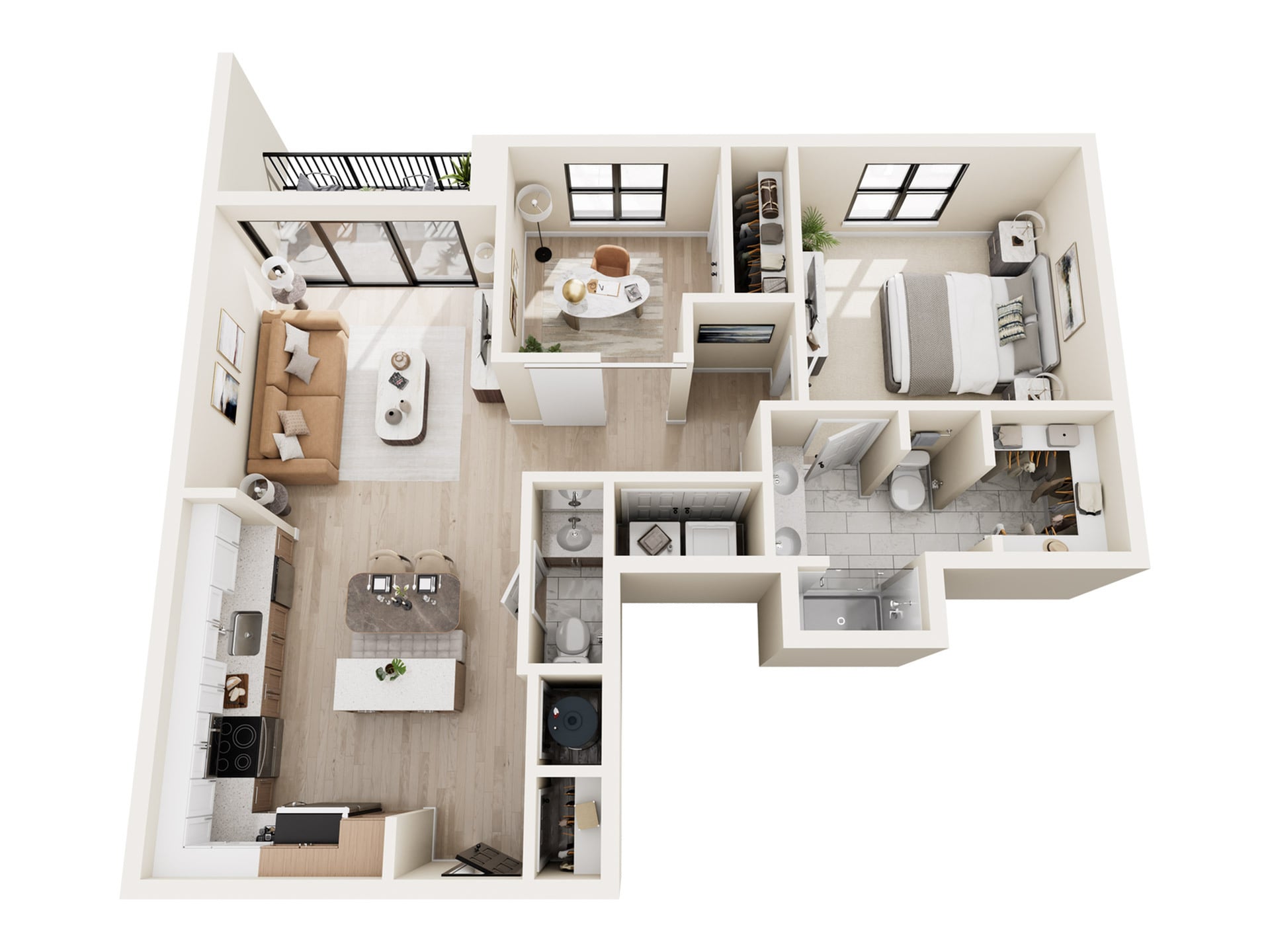 B2 floor plan