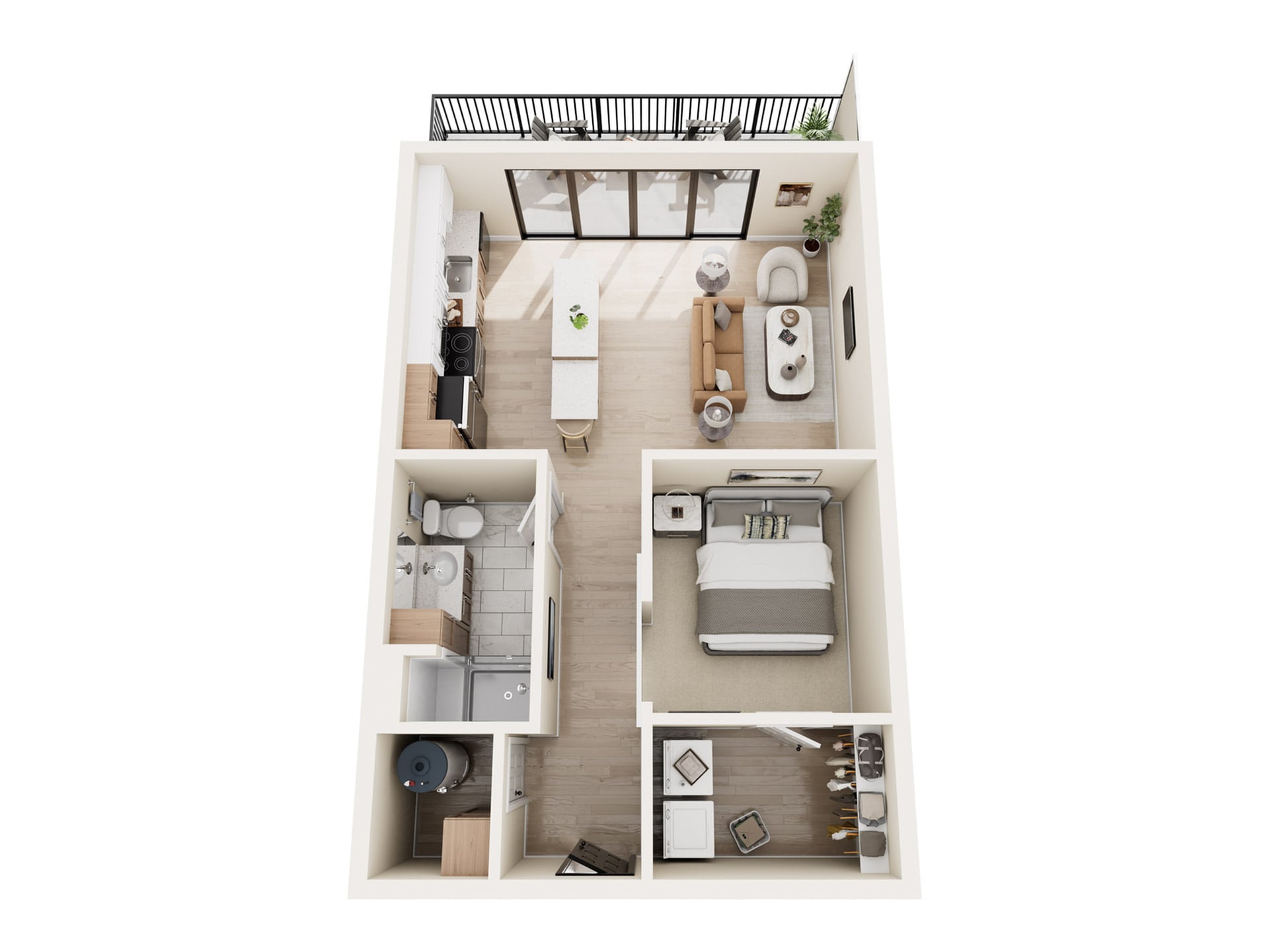 A1 floor plan