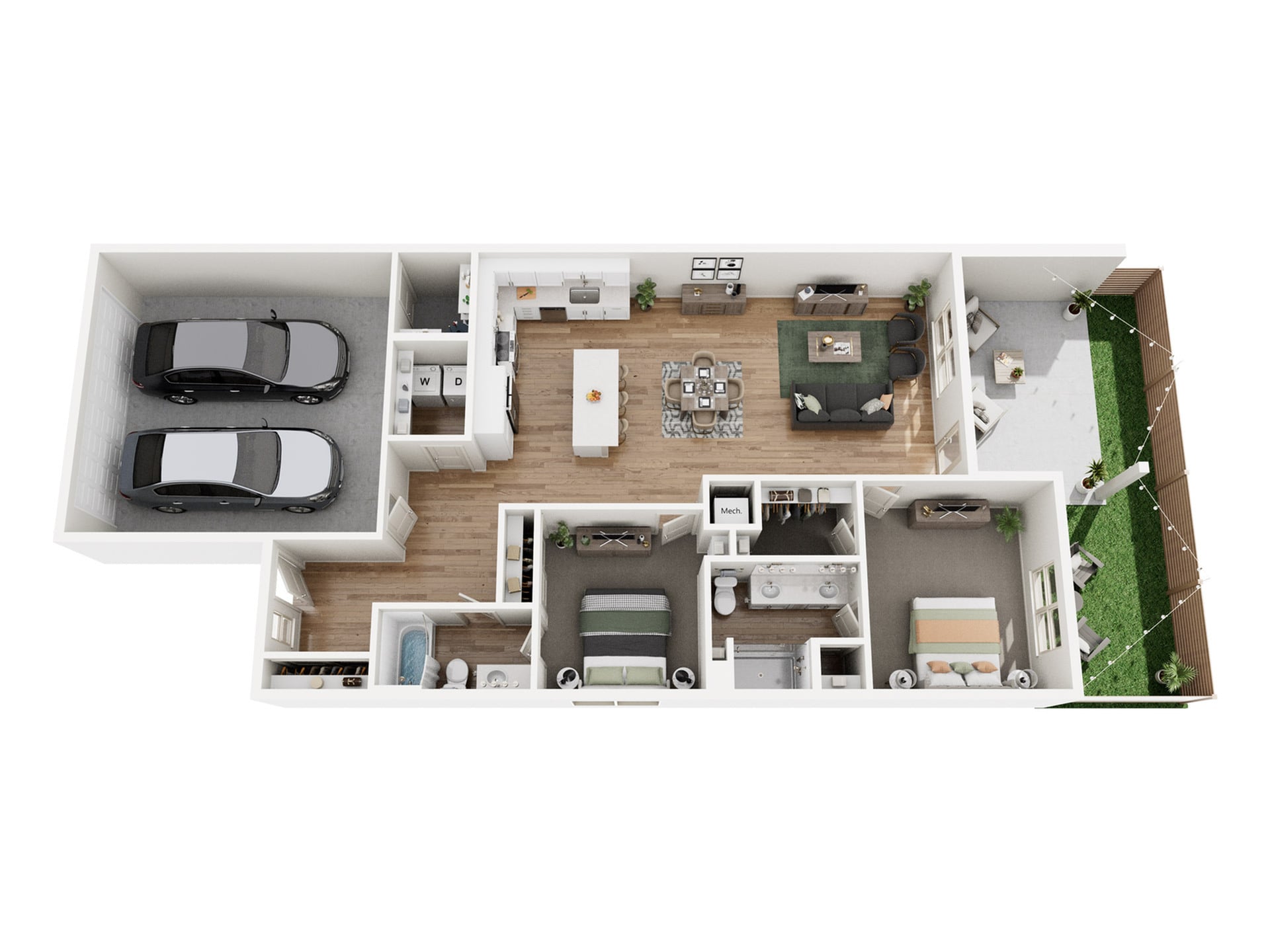 Glacier floor plan