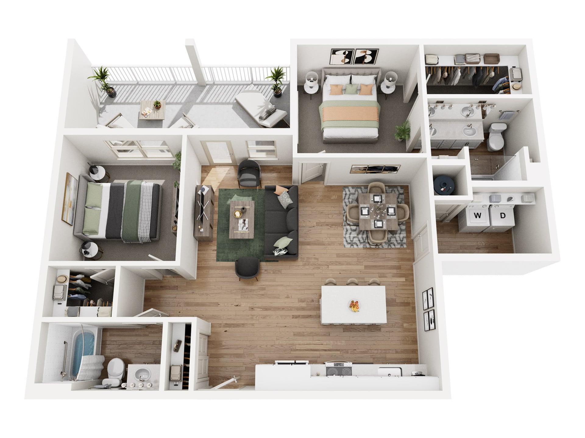 Platte floor plan