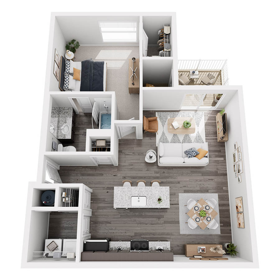 The Woodland floor plan