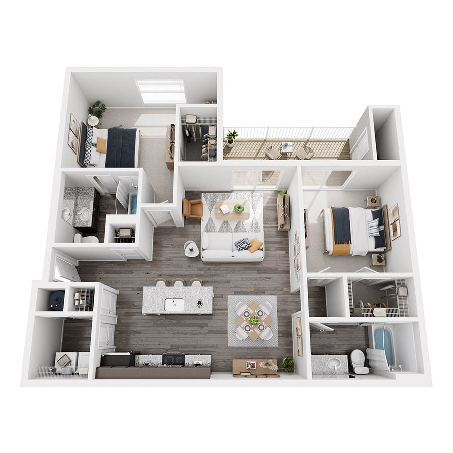The Parkland floor plan