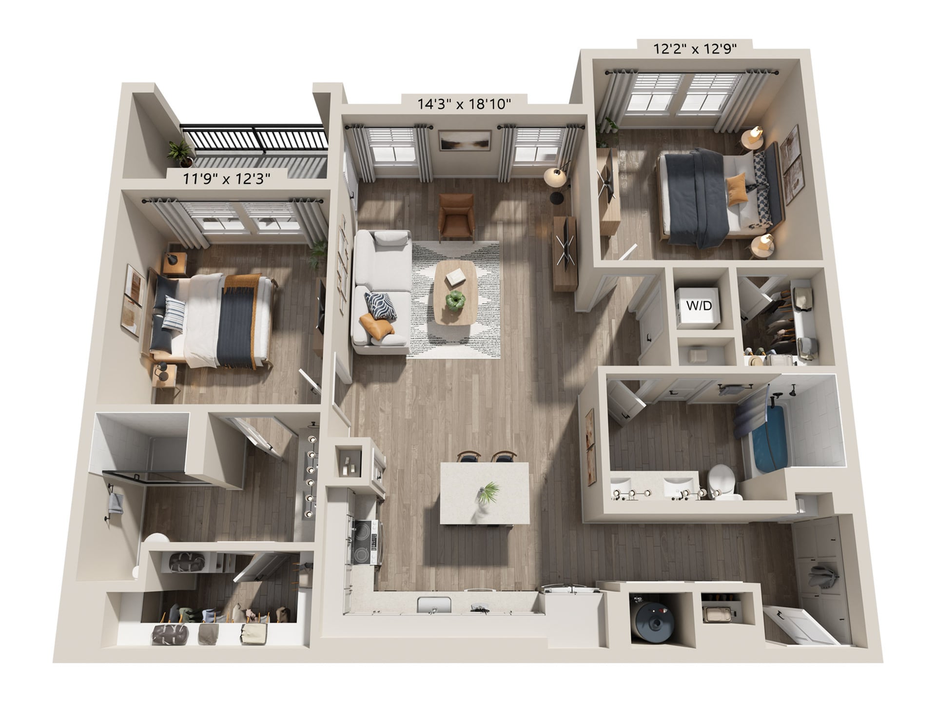 B3 floor plan