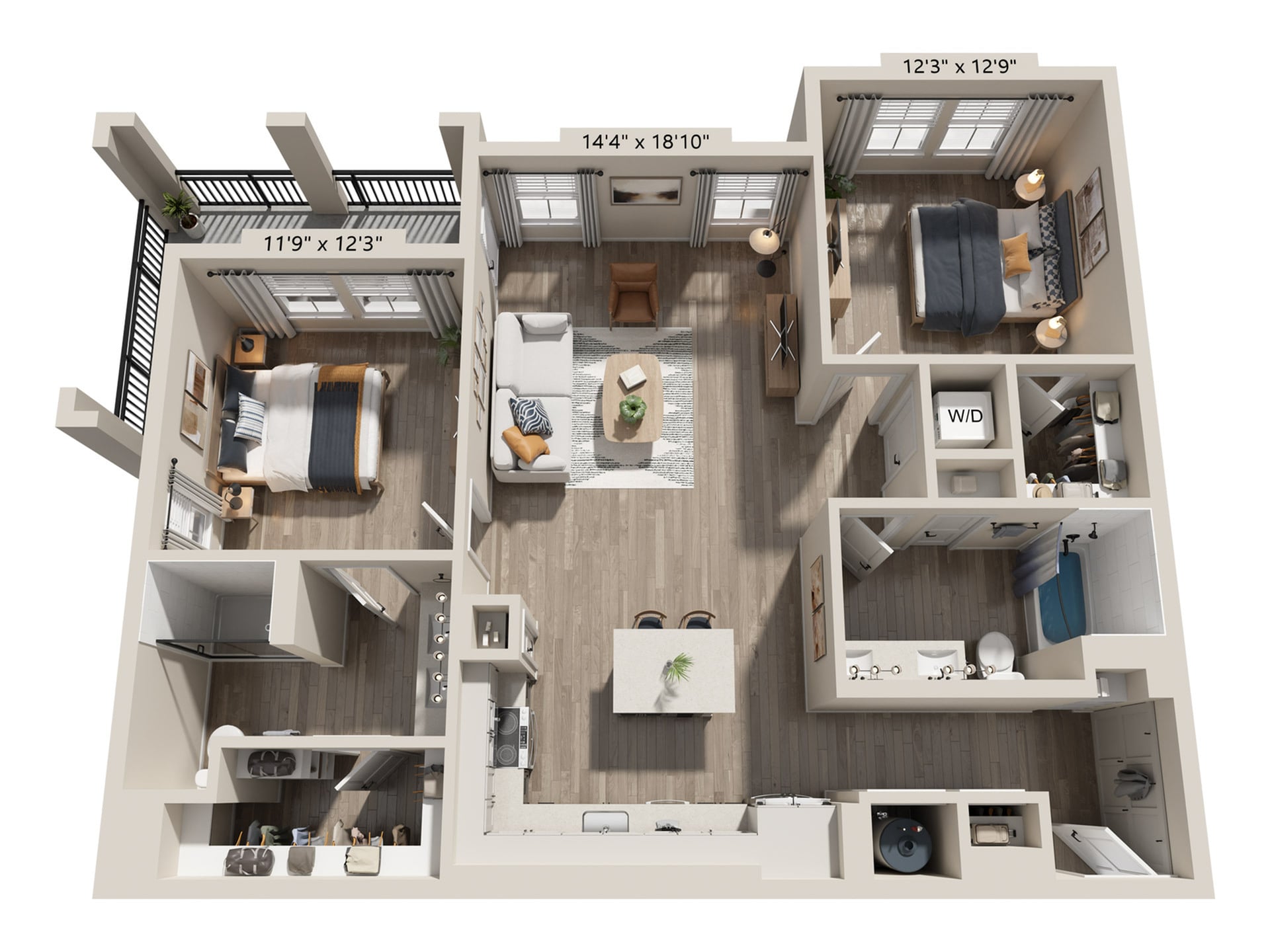 B4 floor plan
