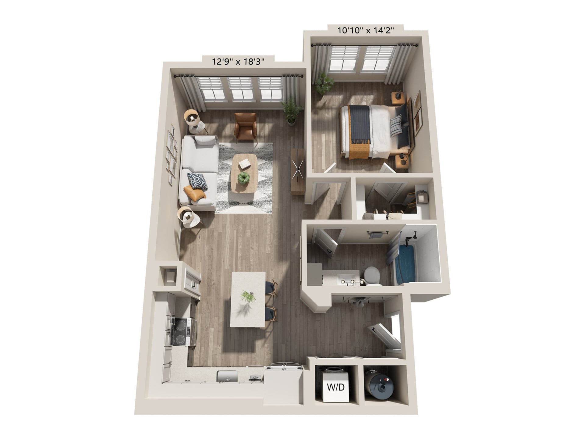 A2 floor plan