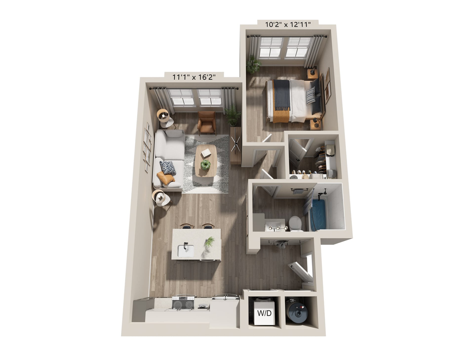 A1 floor plan
