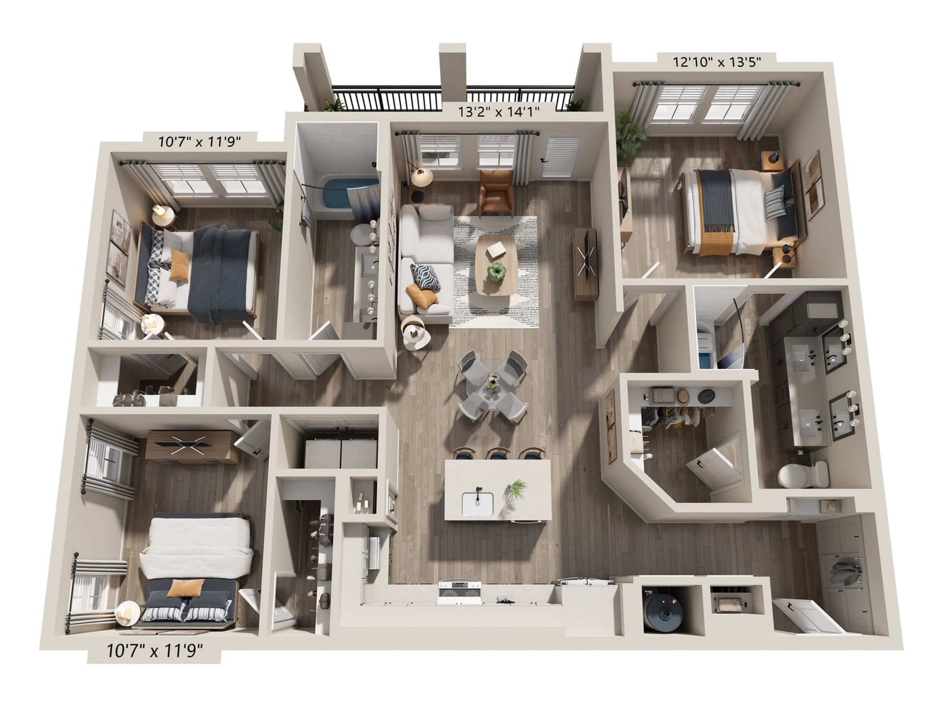 C1H floor plan