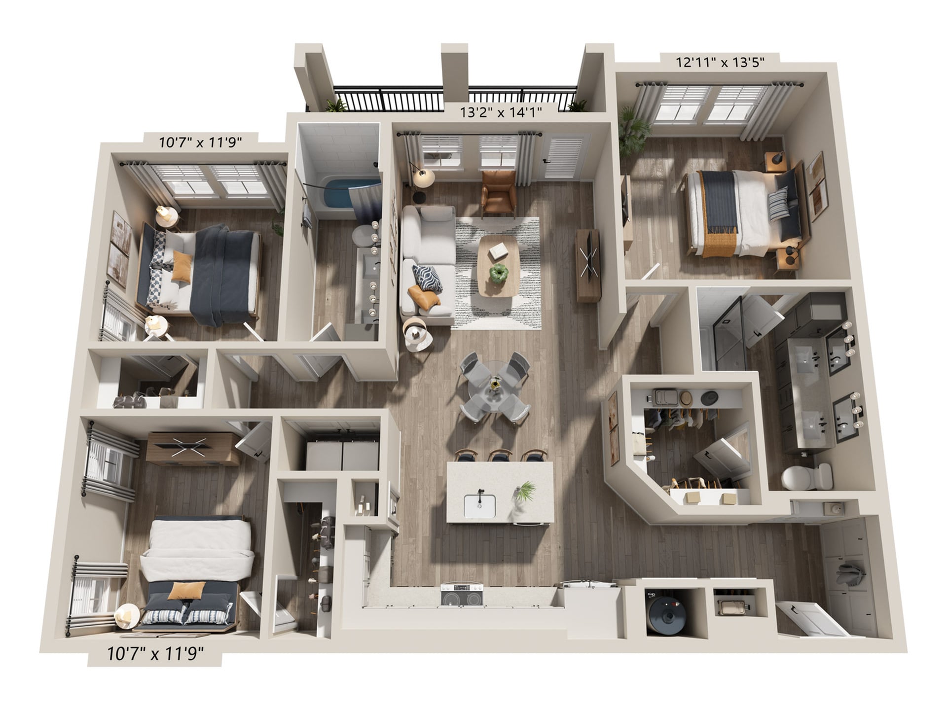 C1 floor plan