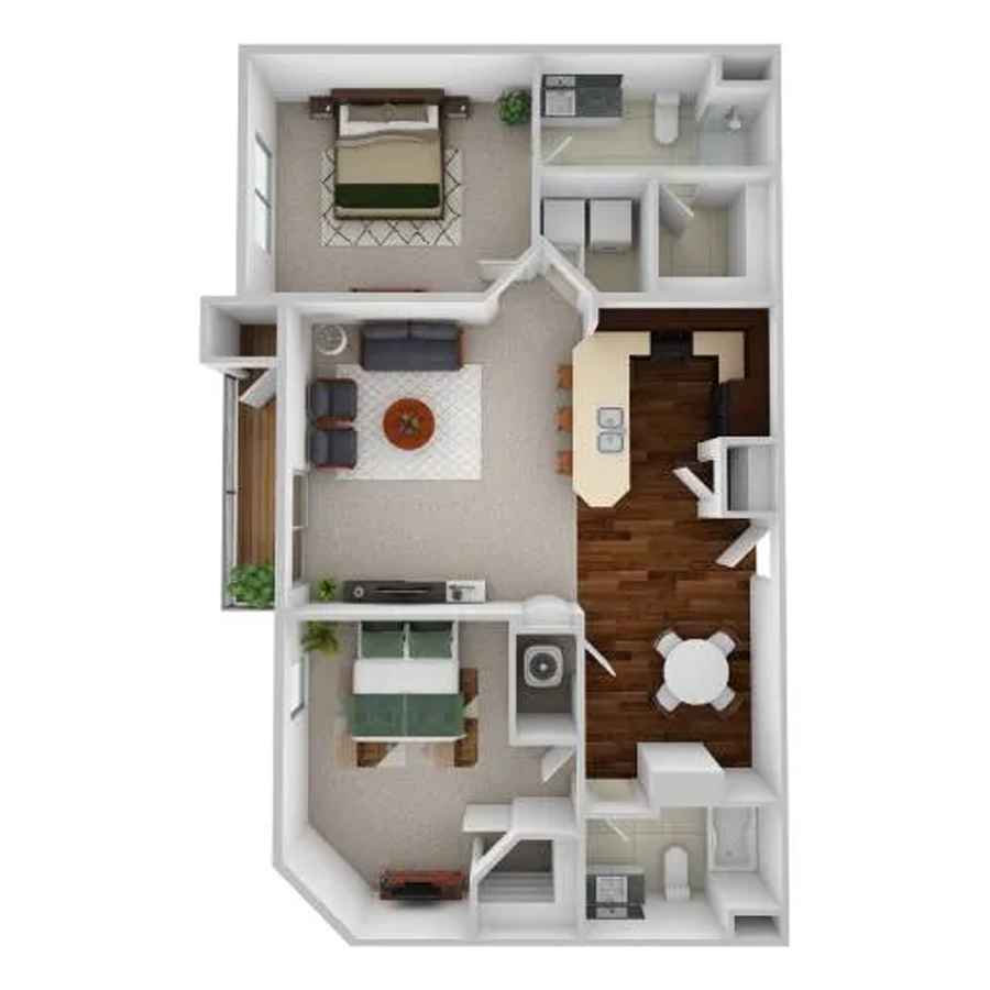 SUITE A floor plan