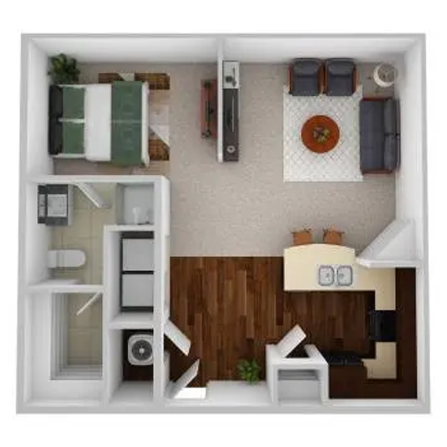 SUITE H2R floor plan