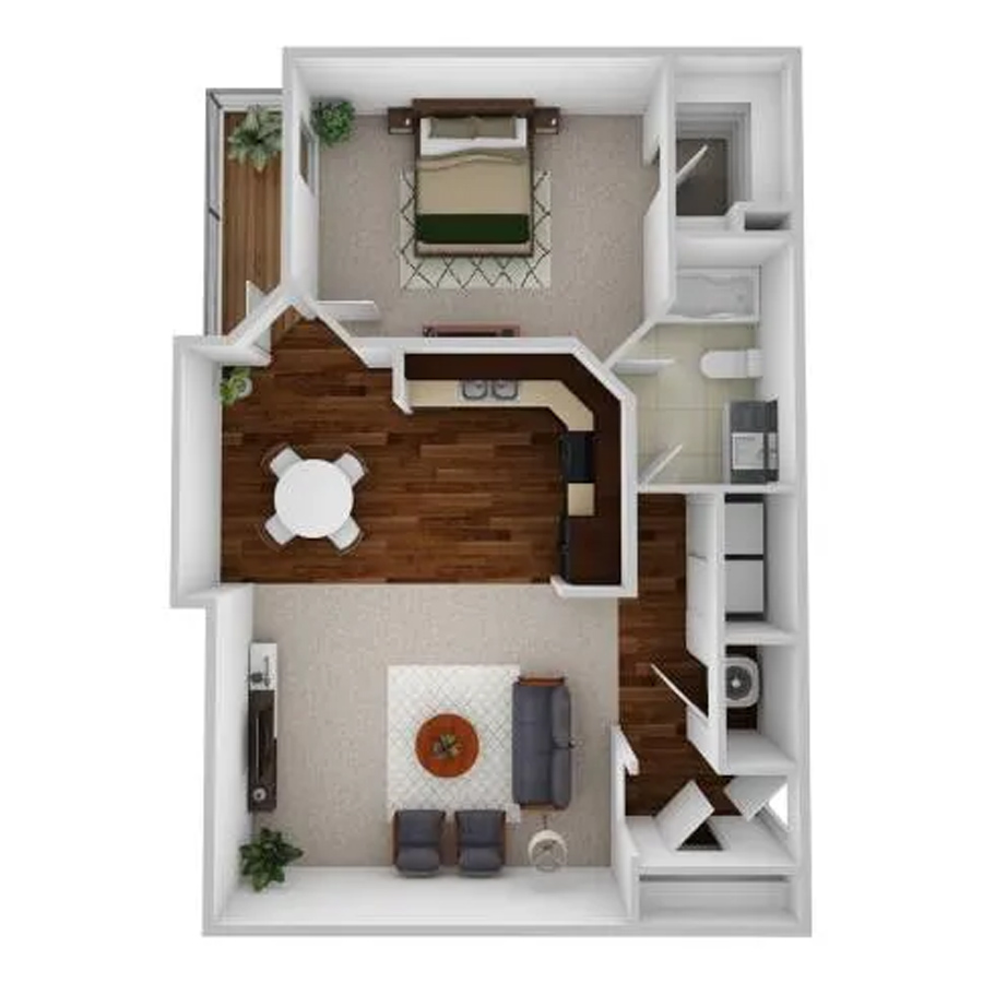 SUITE R floor plan