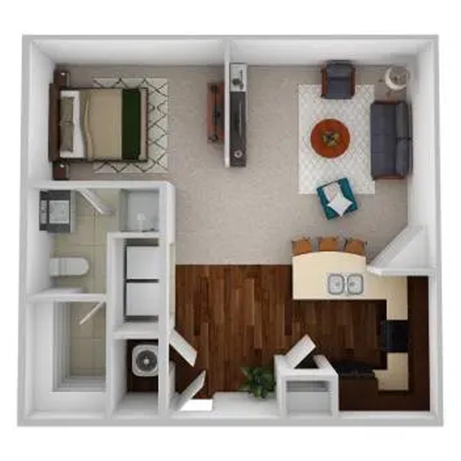 SUITE H floor plan