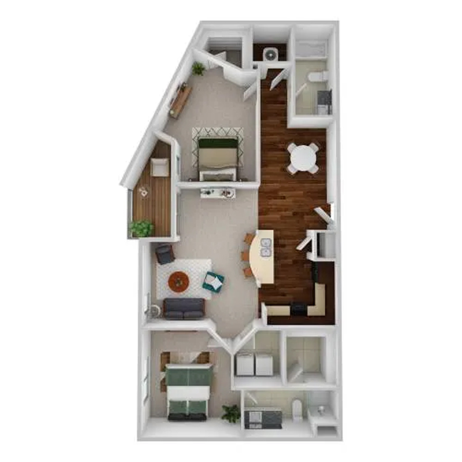 SUITE G floor plan
