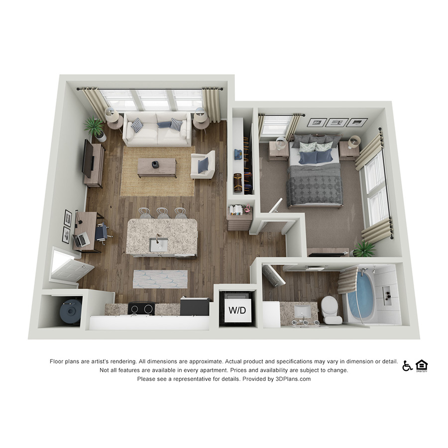 A1 floor plan