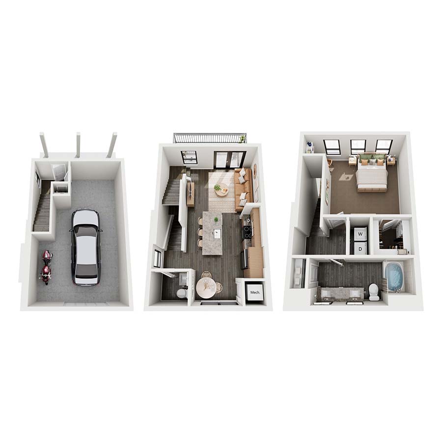 TH A1 - Kingwood East floor plan