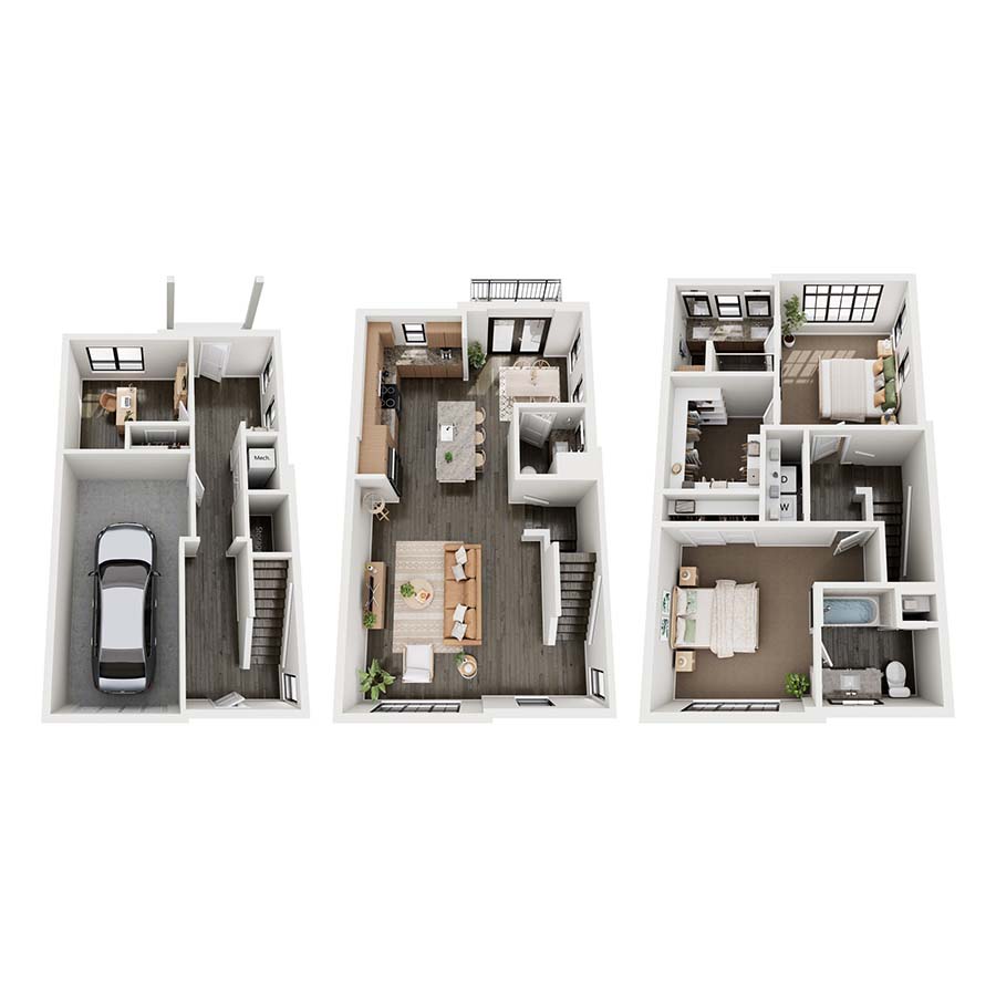 TH B3 - Kingwood East floor plan