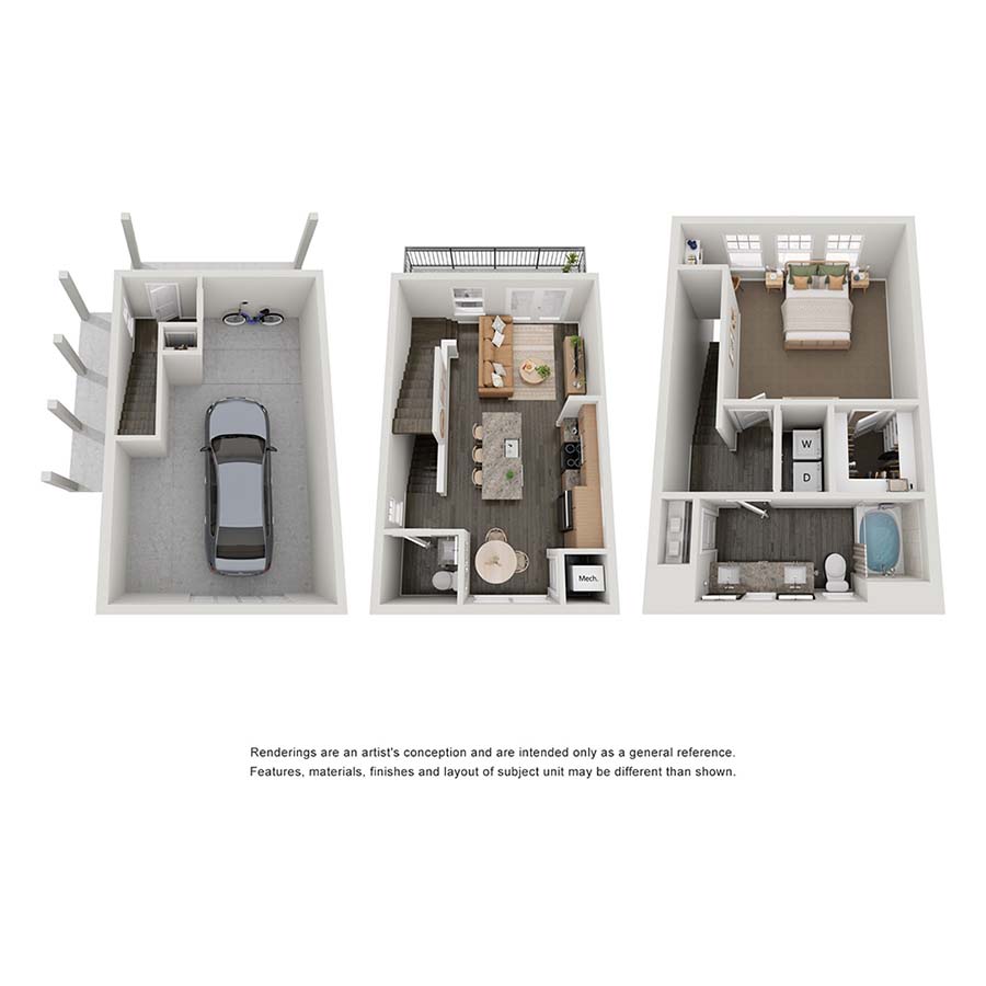 TH A1.1 floor plan
