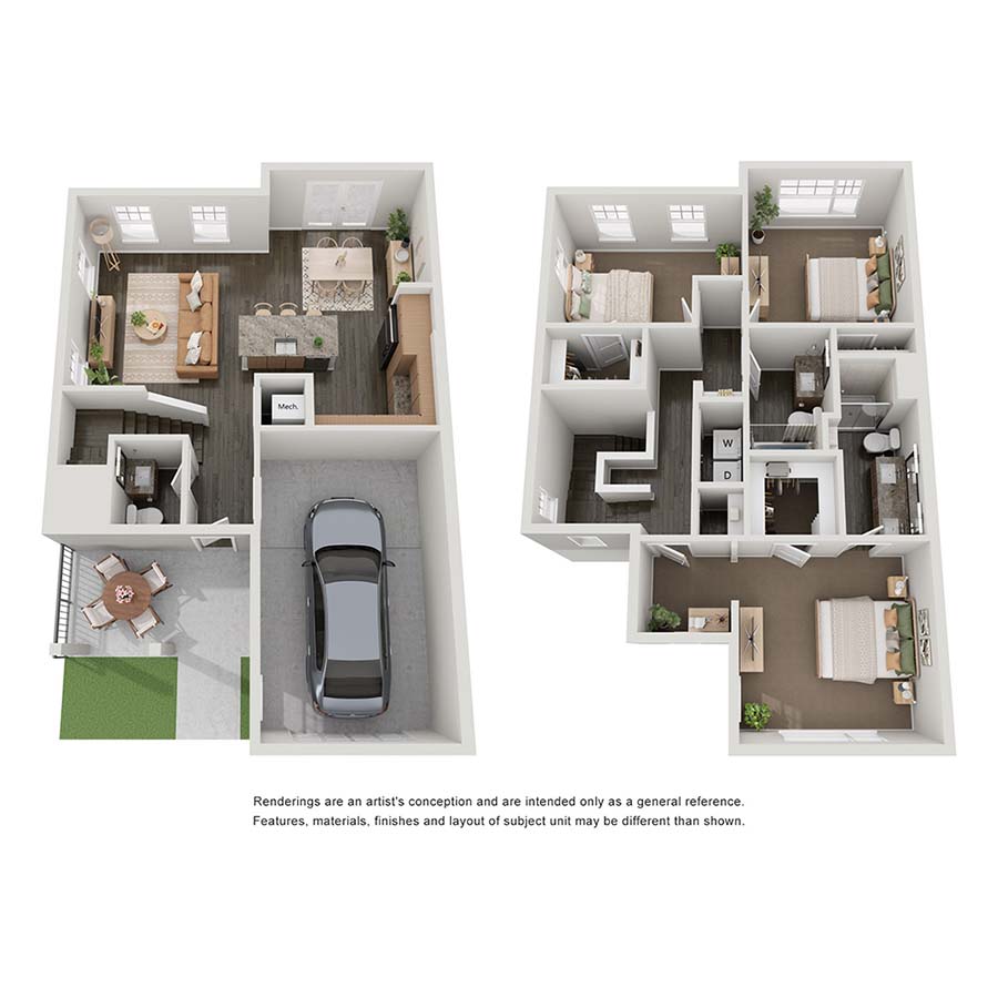TH C1 floor plan