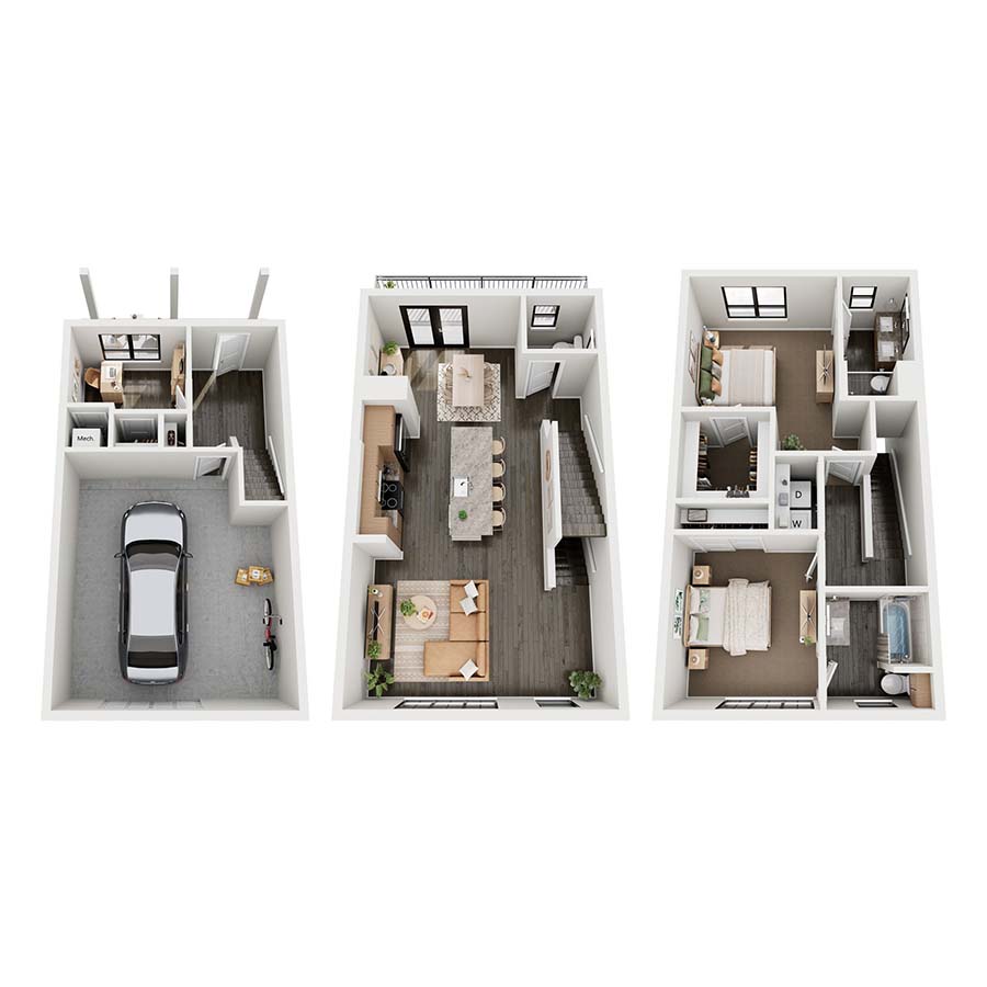 TH B2 - Kingwood East floor plan