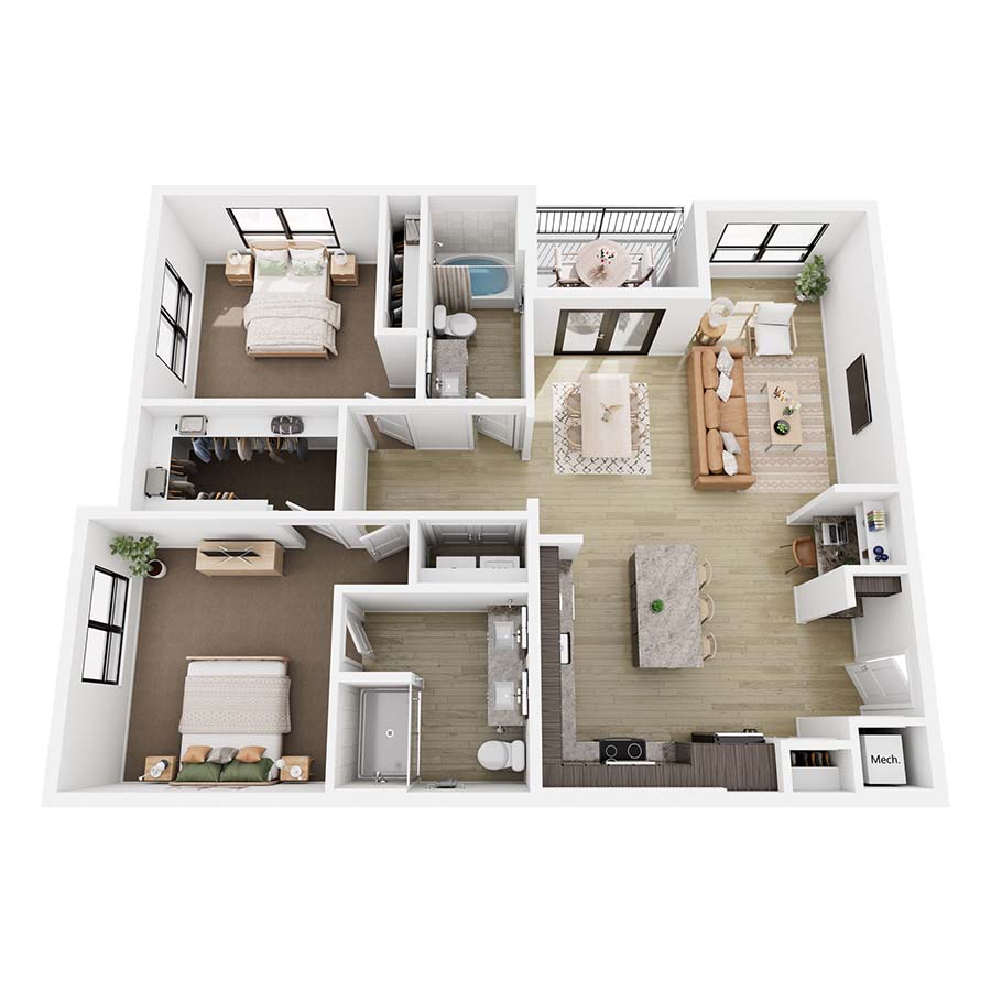 B1 - Kingwood East floor plan