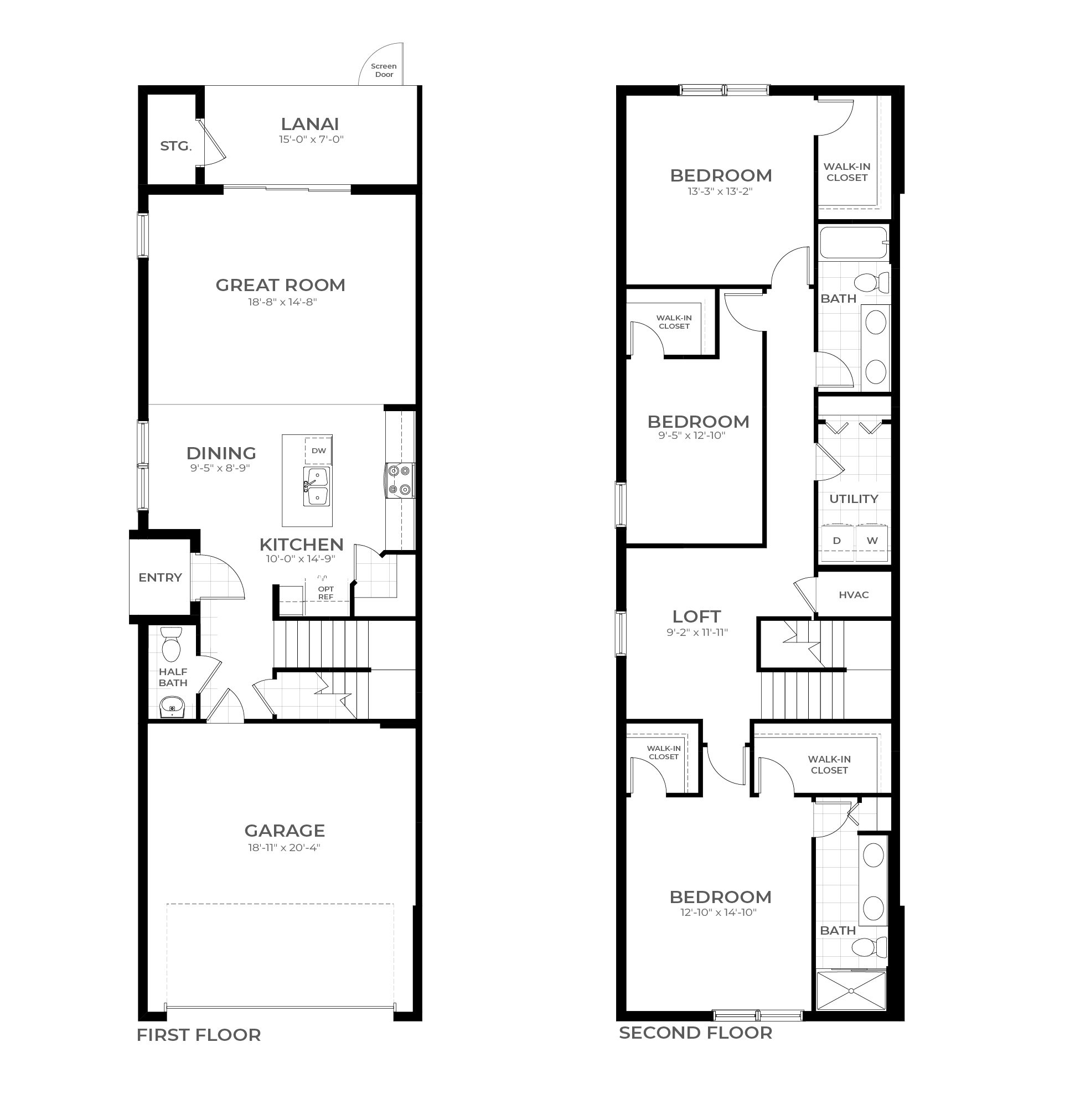 The Parker-A2 floor plan