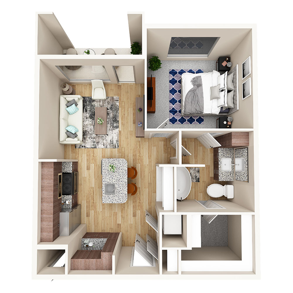 A2 floor plan